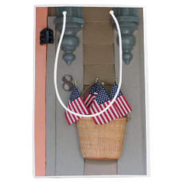 Bolsa De Regalo Mediana Cesta de Banderas - Viñedo de Martha