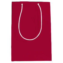 Bolsa De Regalo Mediana Chalkboard Snowman Medium Cherry Red