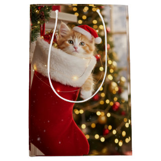 Bolsa De Regalo Mediana chaton noëls
