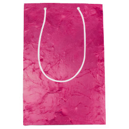 Bolsa De Regalo Mediana Chic Glamour Rosa Femenino Pintura Despedida de So