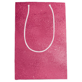 Bolsa De Regalo Mediana Chic Pink Bridal Shower Femenina Glam
