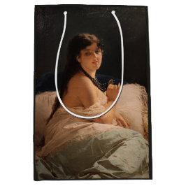 Bolsa De Regalo Mediana Chica con Medallón (por Gerolamo Induno)