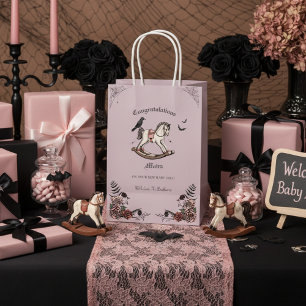 Bolsa De Regalo Mediana Chica gótico victoriano de caballos de rock Baby S