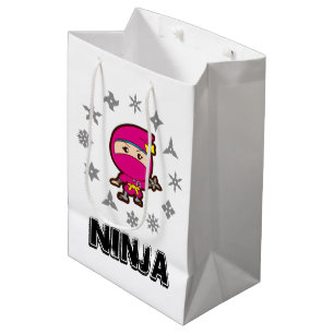 Bolsa De Regalo Mediana Chica Ninja