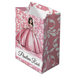 Bolsa De Regalo Mediana Chica Quinceañera Fiesta