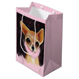 Bolsa De Regalo Mediana Chihuahua Bling     