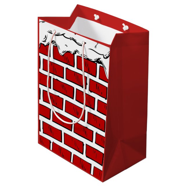 Bolsa De Regalo Mediana Chimney (Angulo reverso)