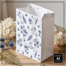 chinoiserie de patrón azul Toile de jouy francés