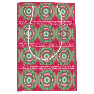 Bolsa De Regalo Mediana Christmas Trees Gift Bag