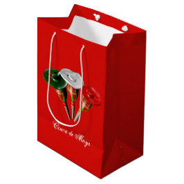 Bolsa De Regalo Mediana Cinco de mayo, fiesta mexicana, personalizada