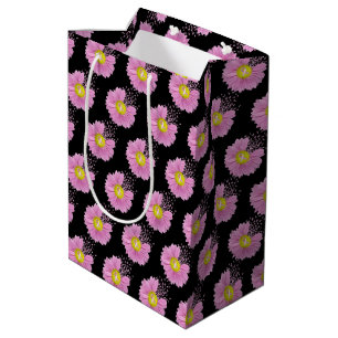 Bolsa De Regalo Mediana Cintas de superviviente de cáncer de mama rosa Dai