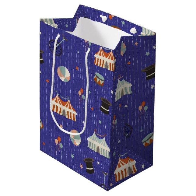 Bolsa De Regalo Mediana Circus Fun (Angulo Anverso)