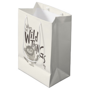 Bolsa De Regalo Mediana Cita de Donde las cosas salvajes