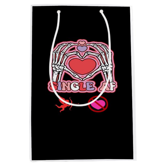 Bolsa De Regalo Mediana Cita de Hands Halloween - eslóganes escuetos y esc (Anverso)