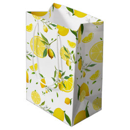 Bolsa De Regalo Mediana Cítricos TROPICAL SUMMER FRUIT Naranja limones Sli