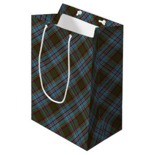 Bolsa De Regalo Mediana Clan Anderson Tartan Plaid Pattern Scottish