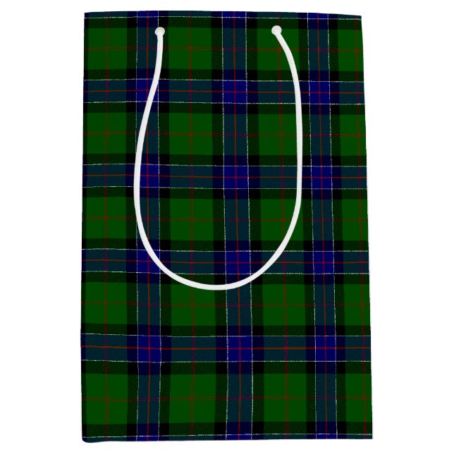 Bolsa De Regalo Mediana Clan Sinclair Tartan (Anverso)