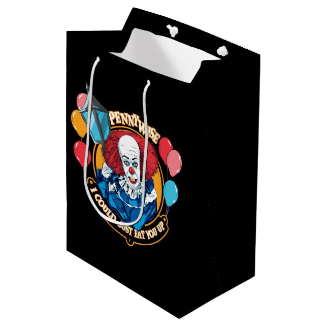 Bolsa De Regalo Mediana Clásico De Pennywise - Podría Comerte. (Angulo Anverso)