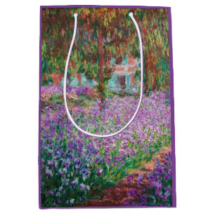 Bolsa De Regalo Mediana Claude Monet - El jardín del artista en Giverny