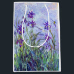 Bolsa De Regalo Mediana Claude Monet - Lilac Irises / Iris Mauves<br><div class="desc">Lilac Irises / Iris Mauves - Claude Monet,  1914-1917</div>