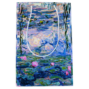 Bolsa De Regalo Mediana Claude Monet - Water Lilies, 1919,