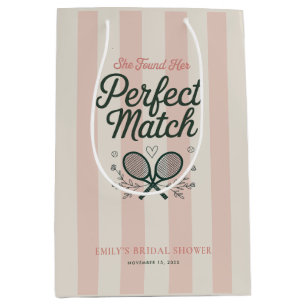 Bolsa De Regalo Mediana Club Social de Tenis Boda Perfect Match