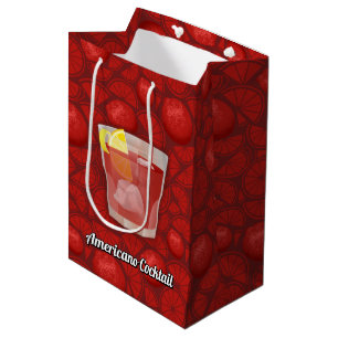 Bolsa De Regalo Mediana Cóctel americano