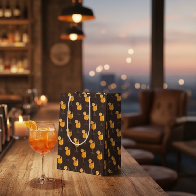 Bolsa De Regalo Mediana Cóctel Aperol Spritz (Subido por el creador)