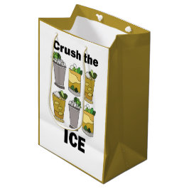 Bolsa De Regalo Mediana Cóctel Mint Julep Aplasta El Hielo Fiesta Derby
