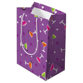 Bolsa De Regalo Mediana Cócteles de Halloween