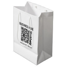 Código QR personalizable y nombre comercial