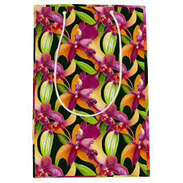 Bolsa De Regalo Mediana Colección de Aloha Excursivo Frasco de Flores Vibr