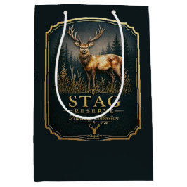 BOLSA DE REGALO MEDIANA COLECCIÓN DE CAZA DE CIERVOS MACHOS
