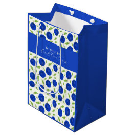 Bolsa De Regalo Mediana Colección de ciruelas botánicas marfil