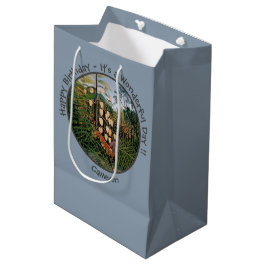 Bolsa De Regalo Mediana Colección Henri Rousseau Tiger & Bull Fiesta Items