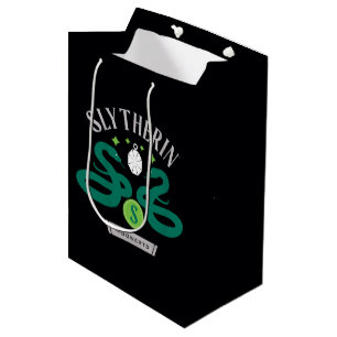 Bolsa De Regalo Mediana Collar doble serpiente de la casa SLYTHERIN™ Gráfi