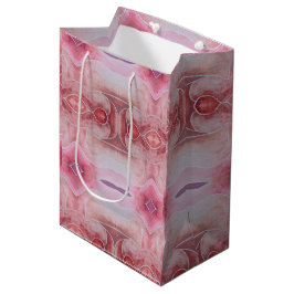 Bolsa De Regalo Mediana Color de agua de diamante amarillo tónico de la Ti