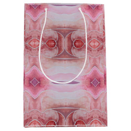 Bolsa De Regalo Mediana Color de agua de diamante amarillo tónico de la Ti