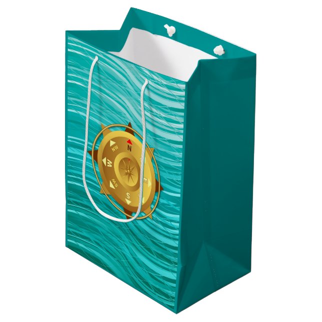 Bolsa De Regalo Mediana Compass (Angulo Anverso)