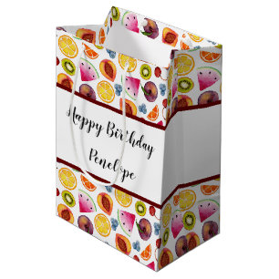 Bolsa De Regalo Mediana Con sabor a fruta