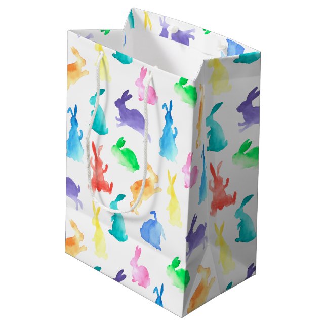 Bolsa De Regalo Mediana Conejitos (Angulo reverso)