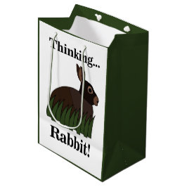 Bolsa De Regalo Mediana Conejo Animal Lindo Conejito