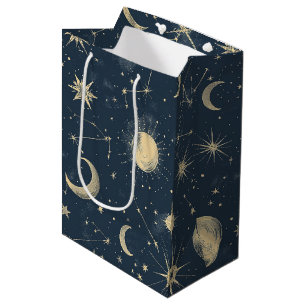 Bolsa De Regalo Mediana Constelación celeste - Noche estrellada (3)