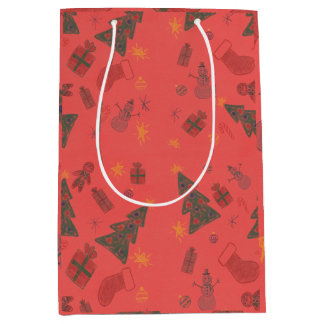 Bolsa De Regalo Mediana Construction wrapping paper