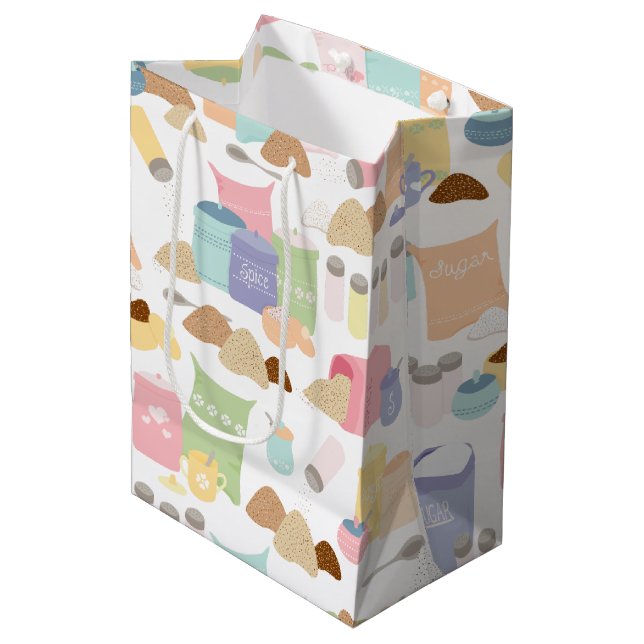 Bolsa De Regalo Mediana Contenedores de azúcar y especias (Angulo Anverso)