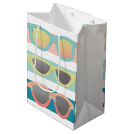 Bolsa De Regalo Mediana Coral de trío de gafas de sol