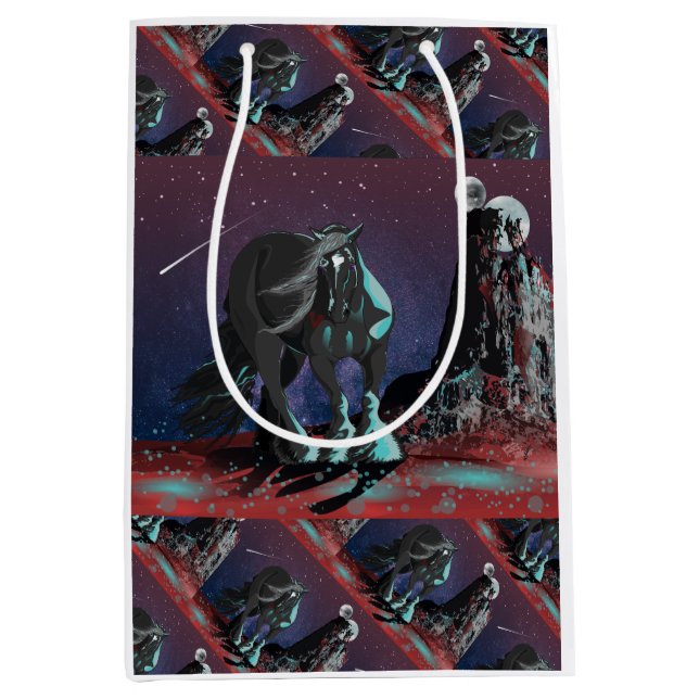Bolsa De Regalo Mediana Corazón gitano (Anverso)