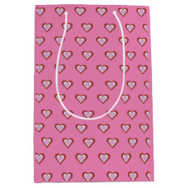 Bolsa De Regalo Mediana Corazones