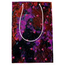 Corazones rojos cálidos