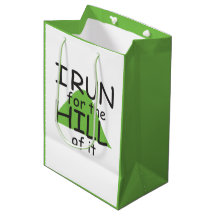 Corro por la colina © - Funny Runner Gift Bag